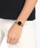 Maxima Kolar Antique Gold Waterproof Analog Watch ForWomen73014CMLH