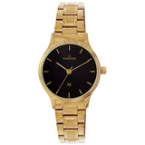 Maxima Kolar Antique Gold Waterproof Analog Watch ForWomen73014CMLH