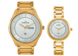 Maxima Pair Analog Watch For Couple 73480/73490CMPY