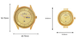 Maxima Pair Analog Watch For Couple 73481/73491CMPY