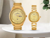 Maxima Pair Analog Watch For Couple 73481/73491CMPY