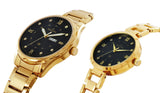 Maxima Pair Analog Watch For Couple 73482/73492CMPY