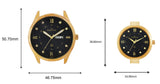 Maxima Pair Analog Watch For Couple 73482/73492CMPY