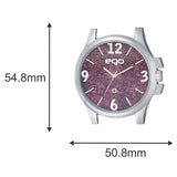 Maxima EGO Men Purple Dial Analogue Watch - E-01066LAGC