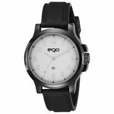 Maxima EGO Men White Dial Analogue Watch - E-01196PAGB