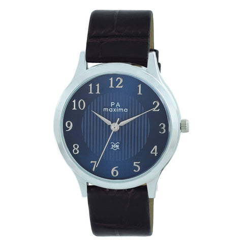 Maxima ATTIVO Men Blue Dial Analogue Watch - O-44964LMGI