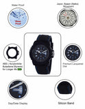 Maxima HYBRID  Men Black Dial Analogue Watch - O-46040PPGW