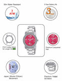 Maxima ATTIVO Women Pink Dial Analogue Watch - O-56181CMLI